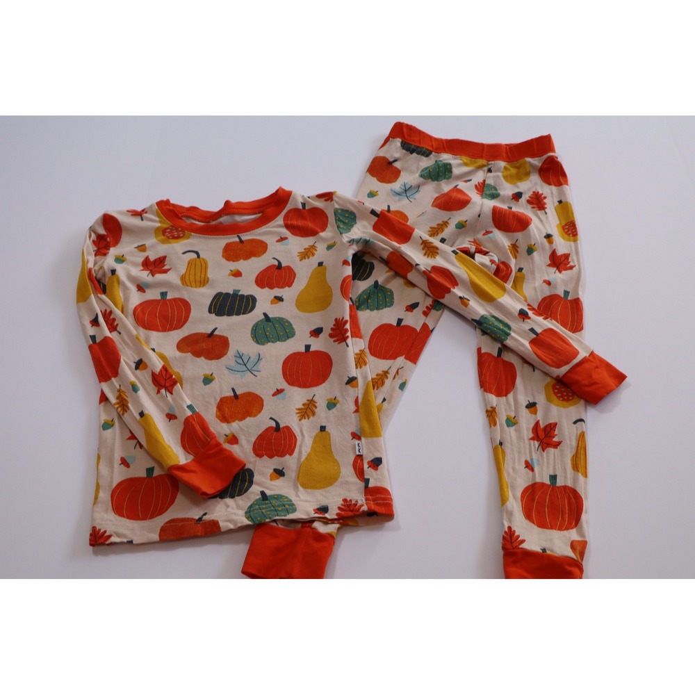 Little Sleepies Pumpkin Patch Two-Piece Pajama Set 2T